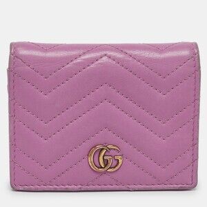 Gucci Purple Matelasse Leather Gg #182046G17B